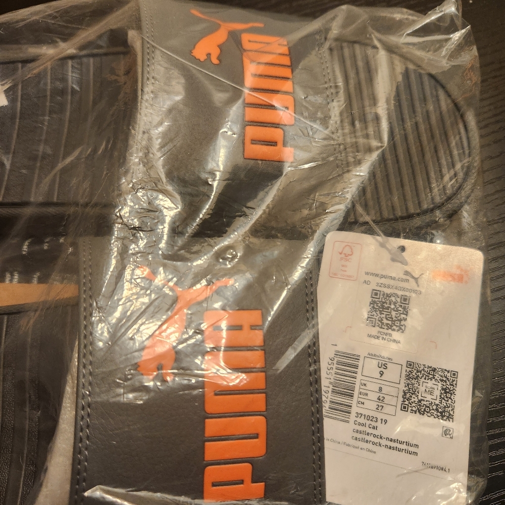 NWT Puma Cool Cat Castlerock Nasturtium Size 9 - Picture 3 of 3